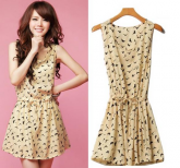 Vestido Animal Print