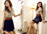 Vestido Curto Verão + Cinto